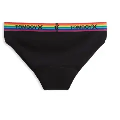 TomboyX Period Leakproof Bikini Underwear, Cotton Stretch Comfortable (3XS-6X)
