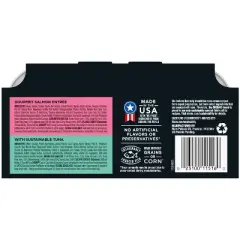 Sheba Perfect Portions Cuts In Gravy Salmon & Sustainable Tuna Premium Wet Cat Food Salmon & Tuna Entr&eacute;e - 2.6oz/12ct Variety Pack