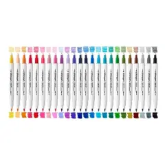 KINGART Twin-Tip Sketch Pens 24 Colors
