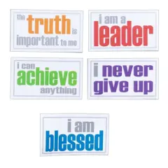 Inspired Minds Encouragement Magnets, 5 Per Pack, 2 Packs