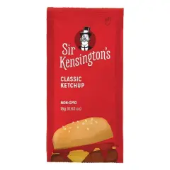 Sir Kensington's Ketchup Squeeze Packet - Case of 600/18 gm