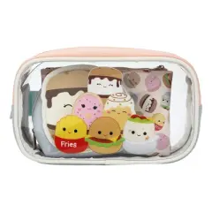 Squishmallows Food Squad Travel Cosmetic Bags (Set of 3)