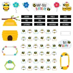 Creative Teaching Press&reg; Busy Bees Birthday Bees Mini Bulletin Board Set