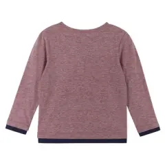 Andy & Evan Toddler Boys Jersey Henley Tee Red, Size 3T