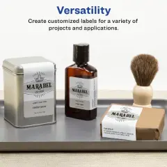 Avery Matte White Rectangle Labels, 2" x 4"