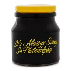 Silver Buffalo It's Always Sunny In Philadelphia Family Portrait Glass Storage Jar With Lid