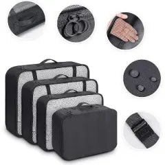 Maison 9pc Luggage Travel Organizer Cubes