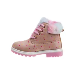 Beverly Hills Polo Club Toddler Girls Lace-Up Boots