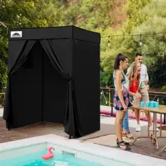 EAGLE PEAK Flex Compact 5x5 Pop-up Canopy Changing Room, Portable Privacy Dressing Room