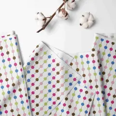 Bacati - Botanical Pink Pearl Crib or Toddler Bed Skirt