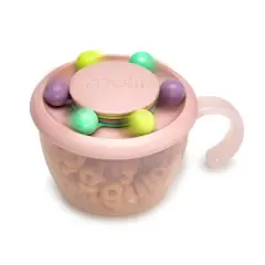 Melii Abacus Snack Container - 11.5 fl oz - Pink