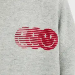 Boys' Smiley Graphic Sweatshirt - art class&trade; Gray