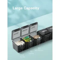 Sukuos XL Pill Box, Case w