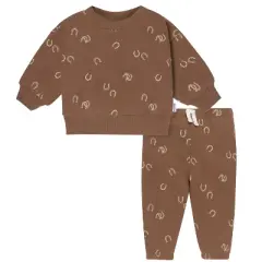 Gerber Baby and Toddler Boys' 2-Piece Fleece Outfit Set