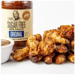 G Hughes Sugar Free BBQ Sauce Original, 18 oz (Pack of 2)