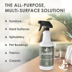 JumblClean Anti Allergen Spray, 32 Fl. Oz. Allergy Reducer Spray
