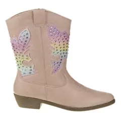 Kensie Girl Toddler Zip-Up Boot with a Heel