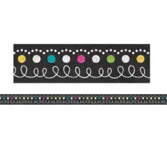 Teacher Created Resources&reg; Chalkboard Brights Magnetic Strips, 12 Feet Per Pack, 6 Packs