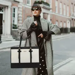 Laptop Bag for Women Canvas Laptop Tote Bag, Large Capacity Work Bag