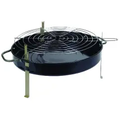Marsh Allen 18 in. Charcoal Grill Black