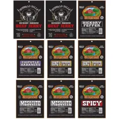 Buffalo Bills Low Calorie Jerky & More Gift Box (20 meat snacks with 70 calories or less)