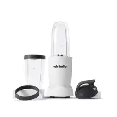Nutribullet Pro 900 Series - Matte White: 900-Watt Personal Blender, Smoothie Maker, Dishwasher-Safe Parts