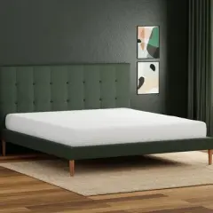 NicBex Queen Size 8 Inch Gel-Infused Memory Foam Mattress with CertiPUR-US Certified,Pressure Relief,Mattress in a Box,White