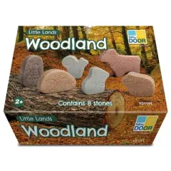 Yellow Door Little Lands &ndash; Woodland, Set of 8 Stone Figures