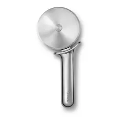 Caraway Home Stainless Steel Pizza Cutter: Silver, 8.4" Height, 3.7" Width, Hand Wash, 0.6 lbs, Single Piece