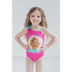 Scooby Doo Shaggy Scooby-Doo Girls One Piece Bathing Suit Little Kid to Big Kid