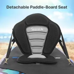 SereneLife Detachable Paddle-Board Seat - Universal Form-Fitting Design for Safety & Comfort SLSUPST15