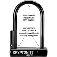 Kryptonite Keeper U-Lock 3.25 x 6" Black