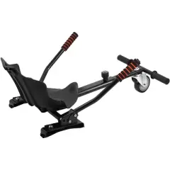 GlareWheel Hoverboard Attachment Hover Kart P3 Black