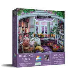 Sunsout Reading Nook 500 pc Large Pieces  Jigsaw Puzzle 30138