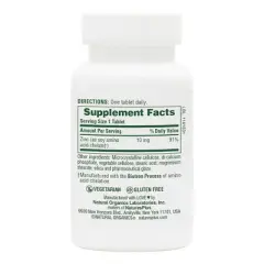 Zinc 10mg by Nature's Plus  -  90 Tablet