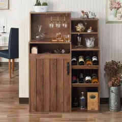 Segre Rustic Baker's Rack Walnut - miBasics