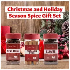 Eastanbul Cinnamon Sticks, Whole Cloves, and Star Anise, Total of 8.11oz