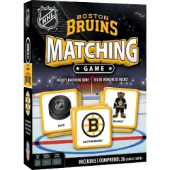 MasterPieces Officially Licensed NHL Boston Bruins Matching Game for Kids and Families