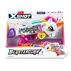 XSHOT Blastercorn Toy Dart Blaster (with 16 Darts) by ZURU