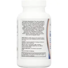 Cardiotabs Magnesium Plus &ndash; 200 mg of Elemental Magnesium Glycinate and Magnesium Taurate - 120 Capsules, 60 Day Supply