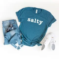 Simply Sage Market Women's Salty Short Sleeve Graphic Tee