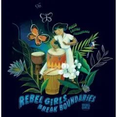 Junior's Rebel Girls Millo Castro Zaldarriaga Break Boundaries T-Shirt