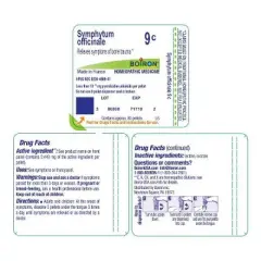 Symphytum Officinale 9C by Boiron Homeopathic Single Medicine For Pain  -  80 Pellet