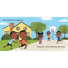 Baby Ballers: Michael Jordan - by Bernadette Baillie (Board Book)