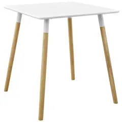 Continuum 28" Square Dining Table White - Modway