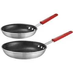 Tramontina Aluminum Fry Pan 8 & 10 in. Silver