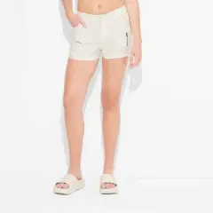 Women's Mid-Rise Pull-On Camp Shorts - Wild Fable&trade;
