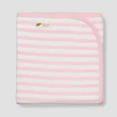 Layette by Monica + Andy Baby Blanket - Pink Stripes - 2pc
