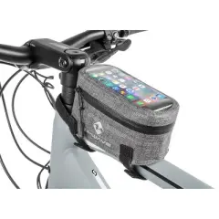 M-Wave Suburban Top Top Tube Bag, Grey