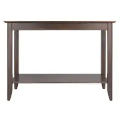 Santino Console Hall Table Oyster Gray - Winsome